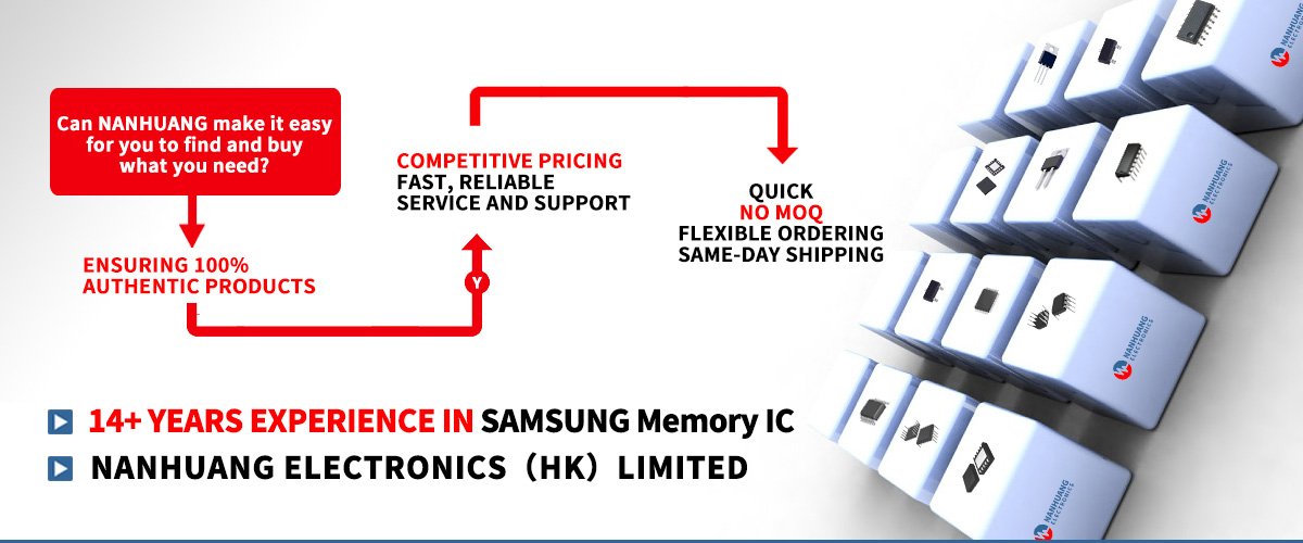 NHE Offers a Wide Variety of Semiconductors from SAMSUNG Semiconductor Authorized Distributor