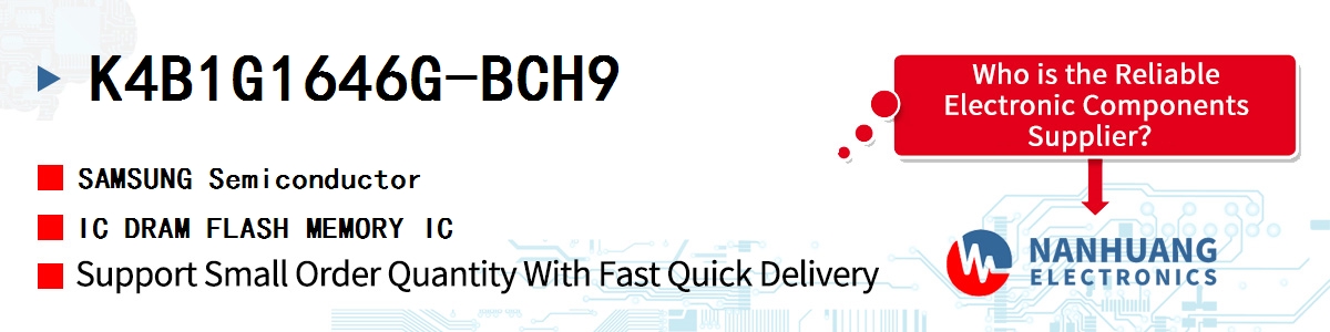 K4B1G1646G-BCH9 SAMSUNG IC DRAM FLASH MEMORY IC