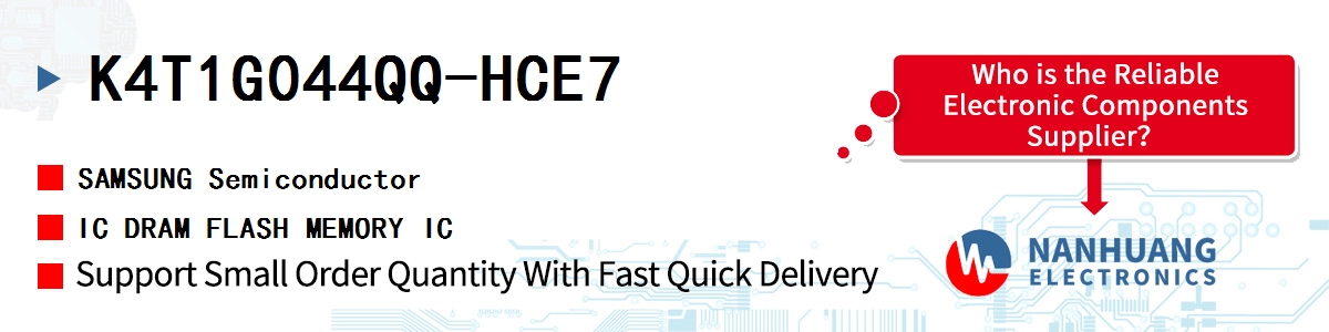 K4T1G044QQ-HCE7 SAMSUNG IC DRAM FLASH MEMORY IC