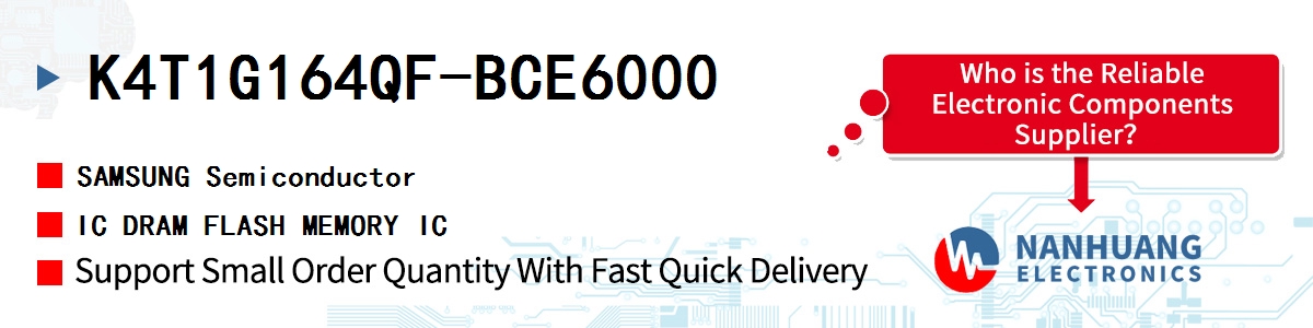 K4T1G164QF-BCE6000 SAMSUNG IC DRAM FLASH MEMORY IC