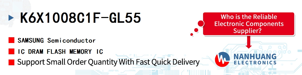 K6X1008C1F-GL55 SAMSUNG IC DRAM FLASH MEMORY IC